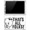 Looney Tunes Porky Thats All Folks Grid Surface Pro 4 Skin